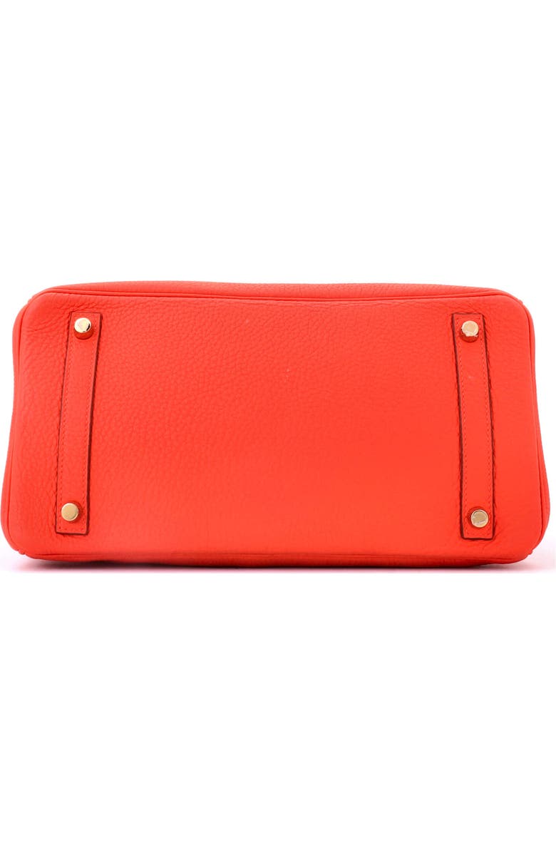 Pre-Owned Hermes Birkin Handbag Orange Togo with Gold Hardware 30, Alternate, color, Orange Poppy