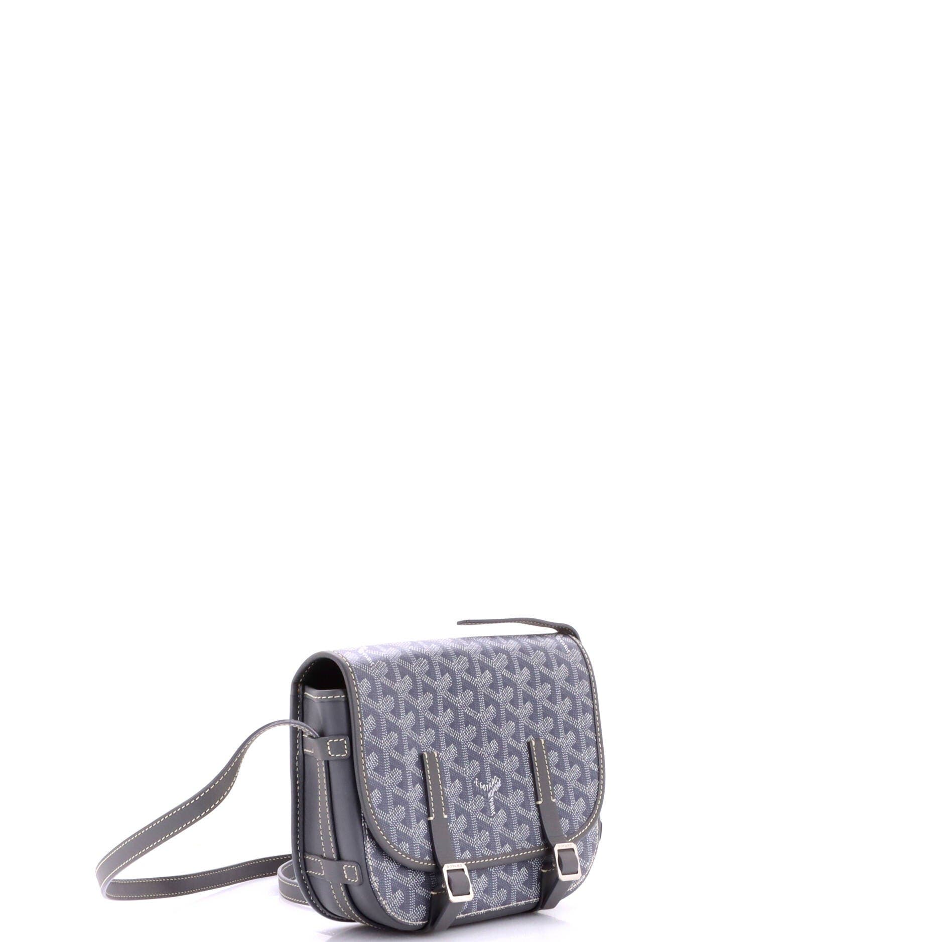 Belvedere Messenger Bag Coated Canvas PM, Alternate, color, Grey