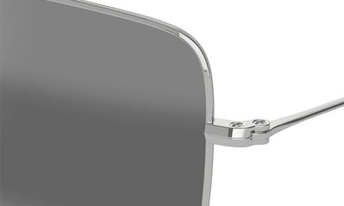 Maui Jim Lipine 55mm Polarized Flat Front Square Sunglasses In Gray