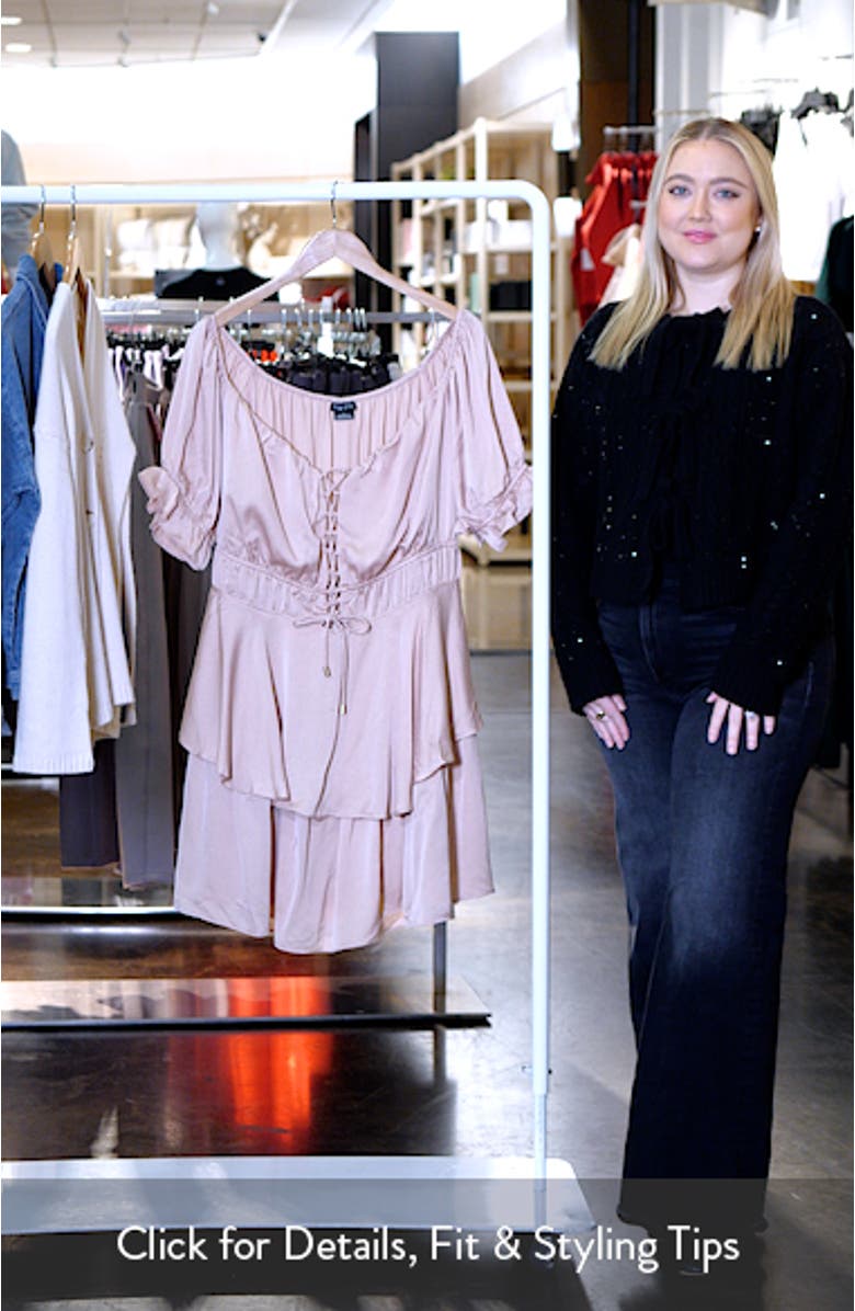 Nia Off the Shoulder Dress, sales video thumbnail