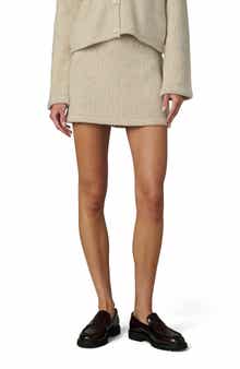 The Lennon Wool Blend Sweater Miniskirt