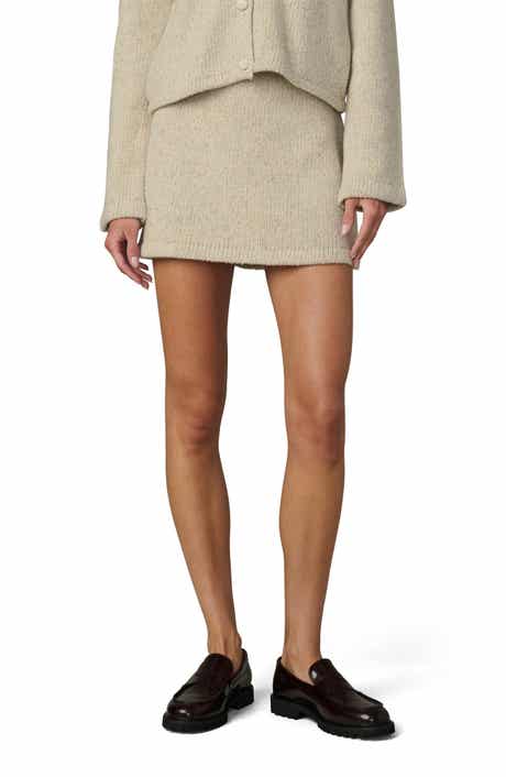 The Lennon Wool Blend Sweater Miniskirt