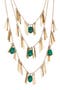 Layers of Fun Metal Fringe Necklace