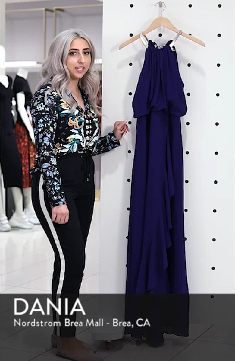 Chiffon Ruffle Gown, sales video thumbnail