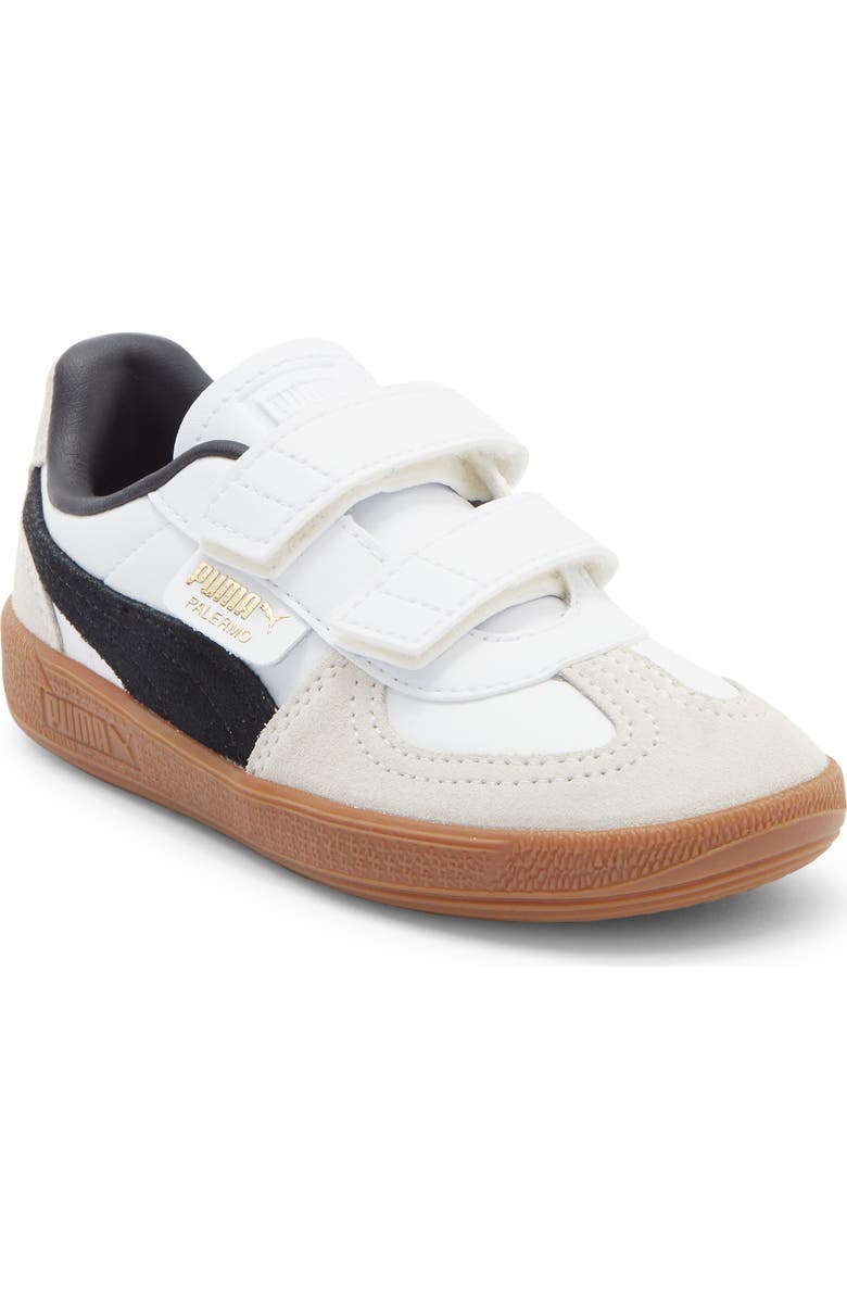 PUMA Kids' Palermo Sneaker, Main, color, Puma White/ Vapor Gray/ Gum