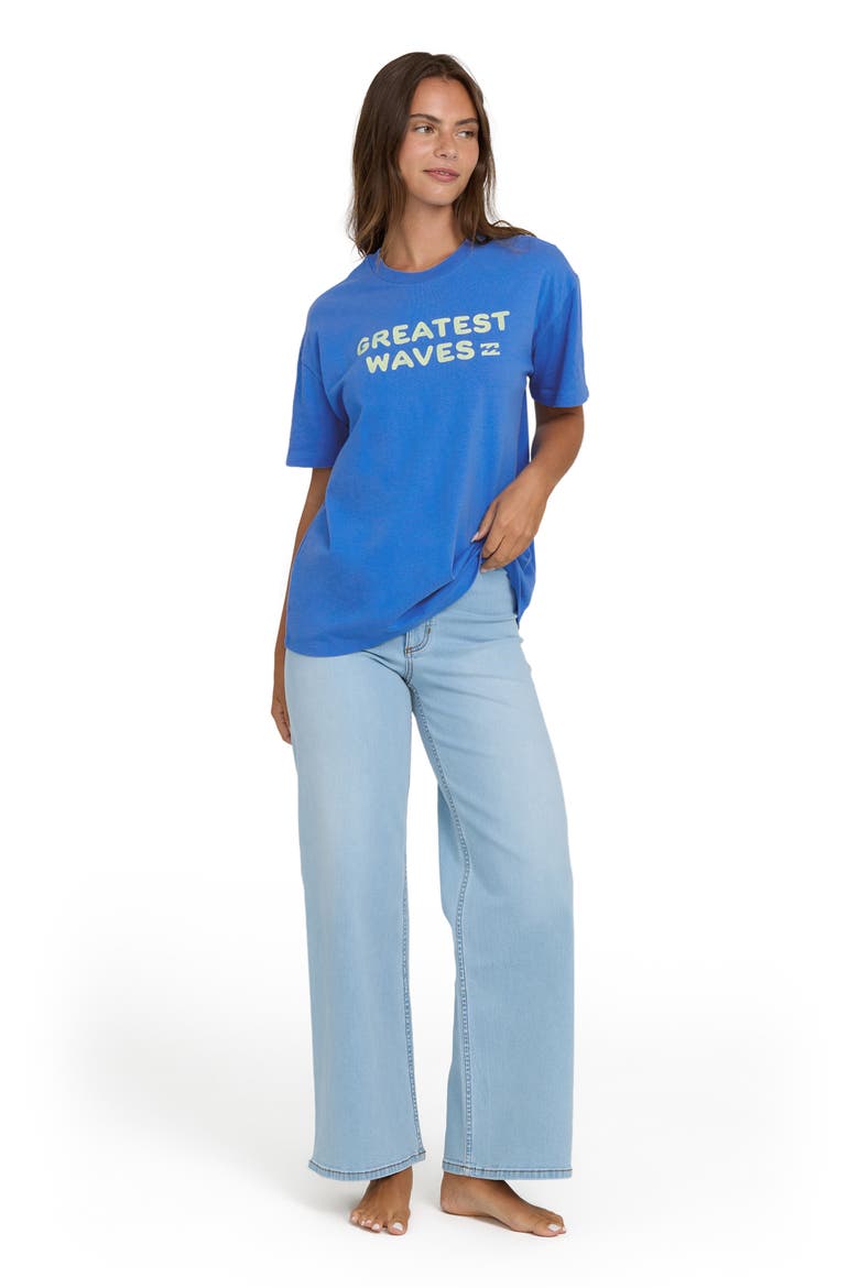 '73 Greatest Waves Graphic T-Shirt, Alternate, color, TRUE BLUE