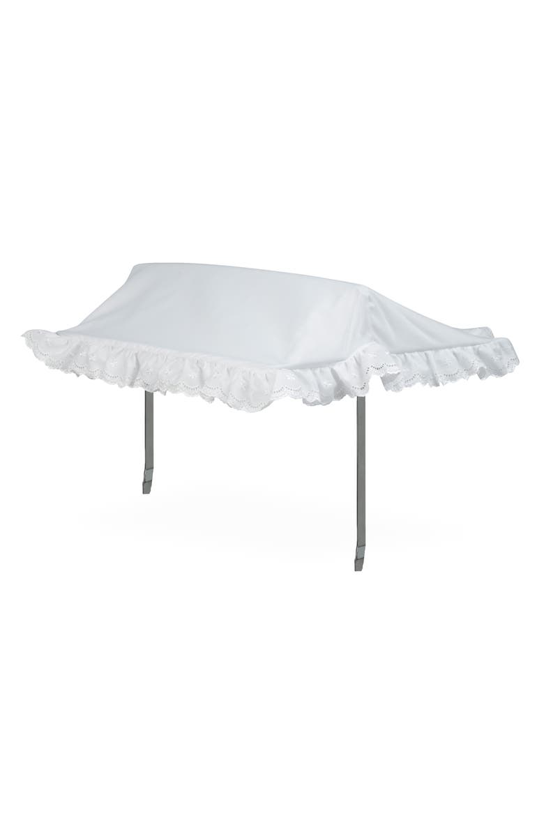 Silver Cross Doll Pram Ruffle Sun Canopy, Main, color,