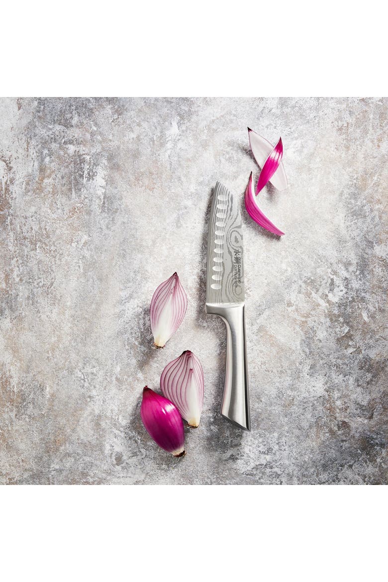 Damashiro® 5.5" Santoku, Alternate, color, Silver