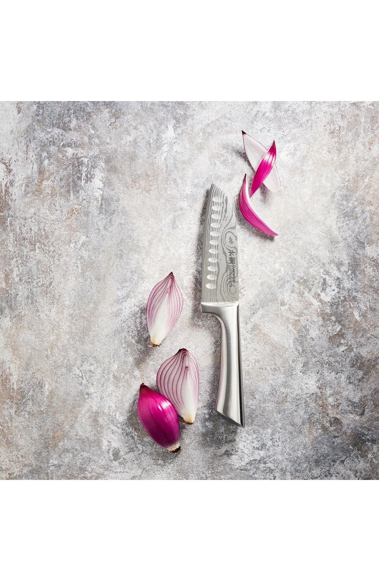 Cuisine::pro<sup>®</sup> Damashiro<sup>®</sup> 5.5" Santoku, Alternate, color, Silver