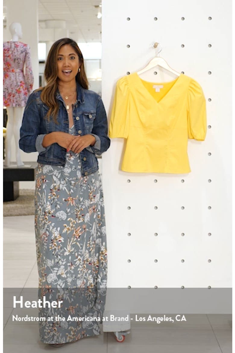 Puff Sleeve Top video