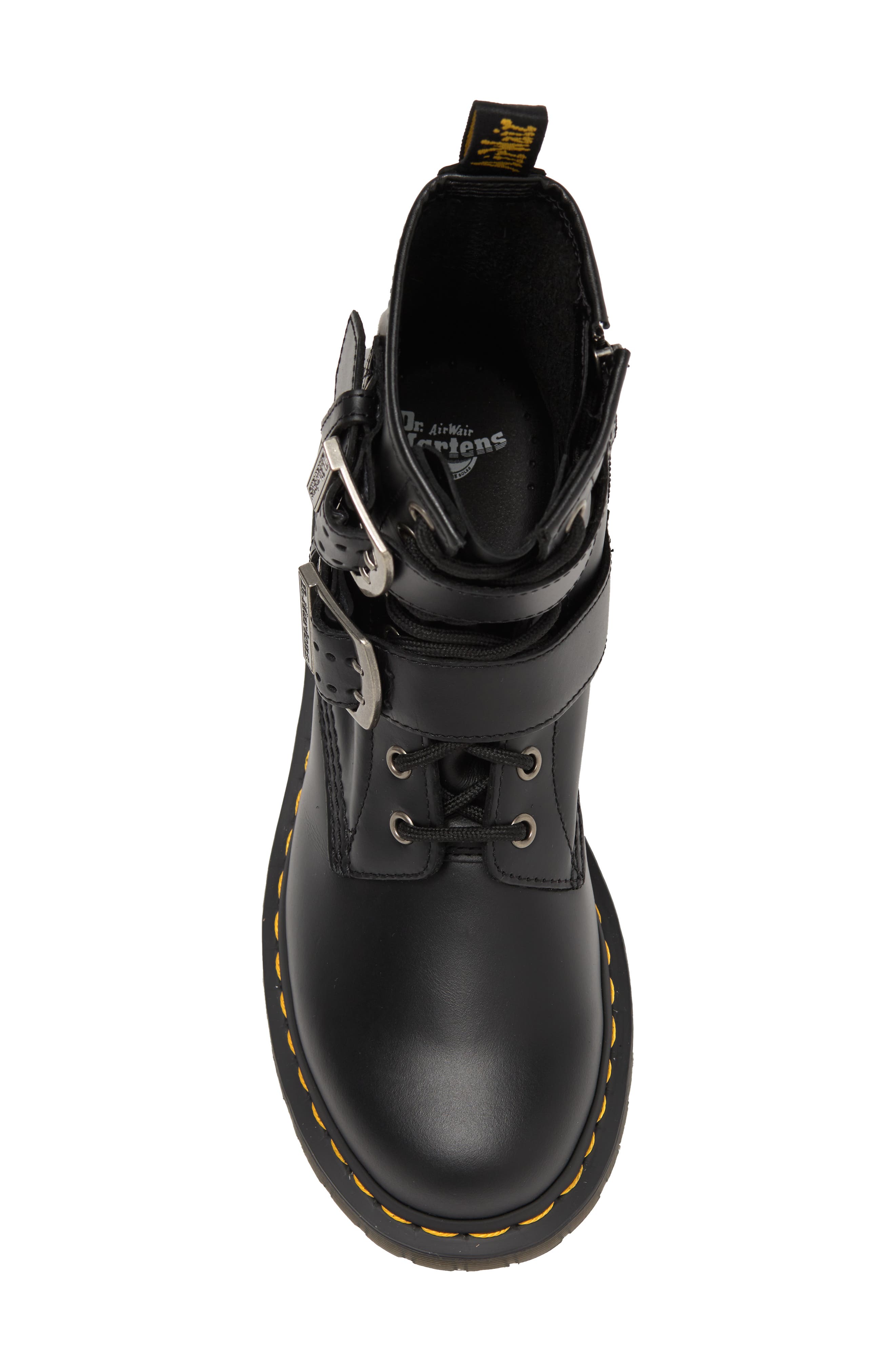 Dr. Martens 1460 Double Strap Zip Boot, Alternate, color, 