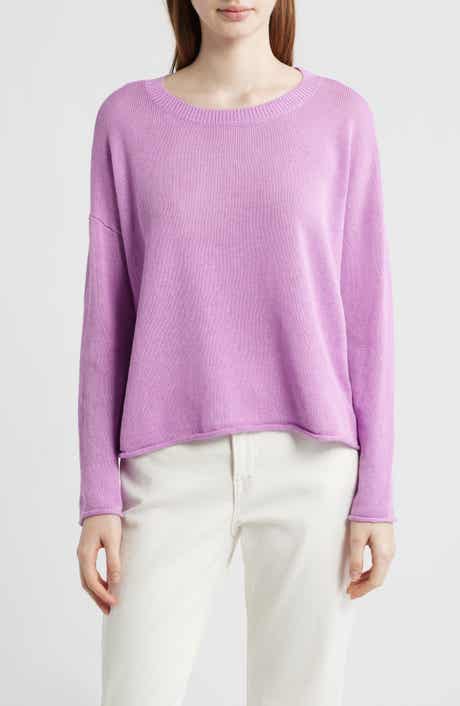 Crewneck Organic Linen & Organic Cotton Sweater