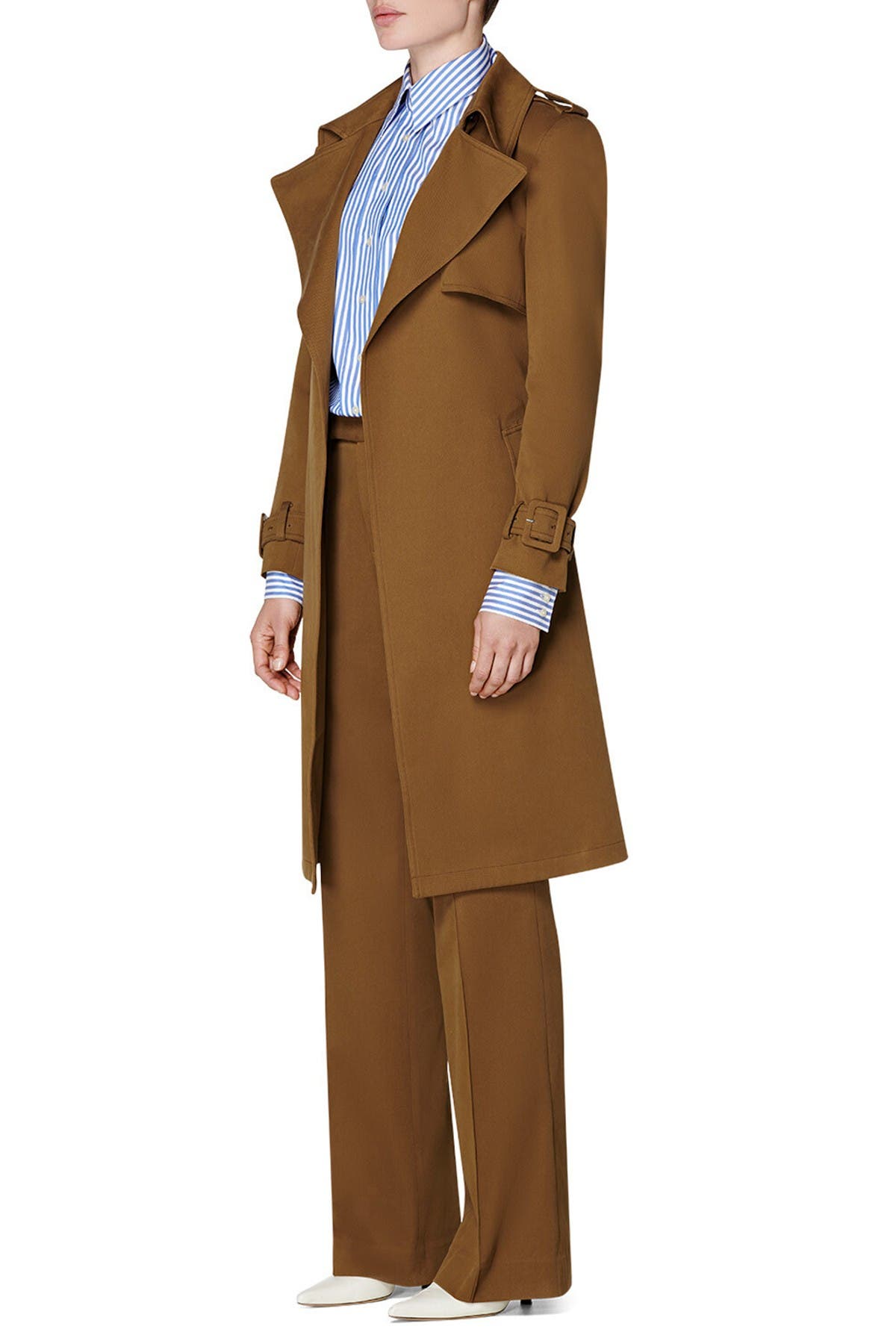 SUISTUDIO Dwight Tobacco Trench Coat (Women) | Nordstromrack