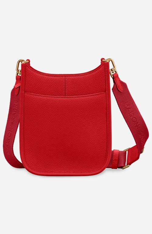 Maison De Sabre Maison De Sabré Mini Leather Saddle Bag In Pomegranate Red