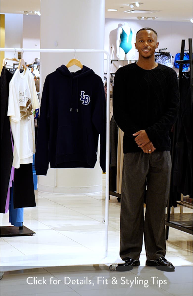 Brady Logo Patch Hoodie, sales video thumbnail