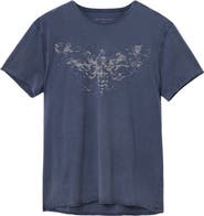 John Varvatos Raw Edge Graphic Organic Cotton T-Shirt
