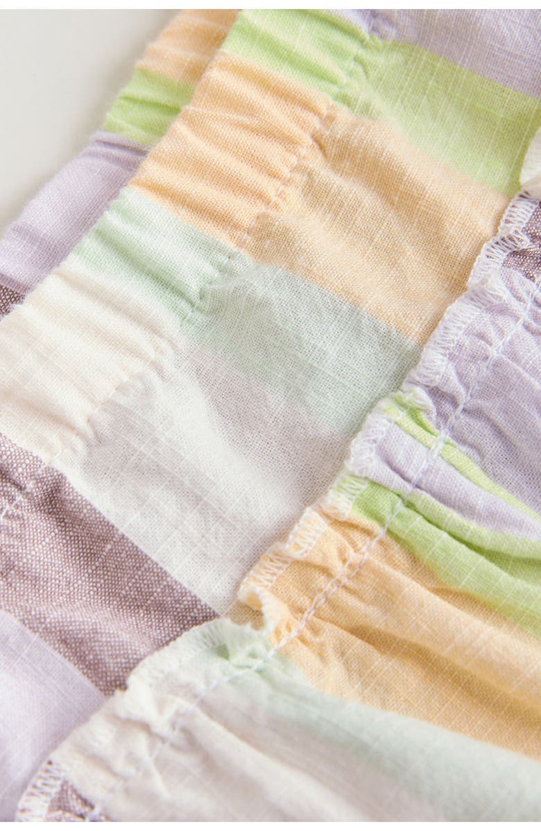 NEXT Stripe Frill Top & Shorts Set, Alternate, color, Multi