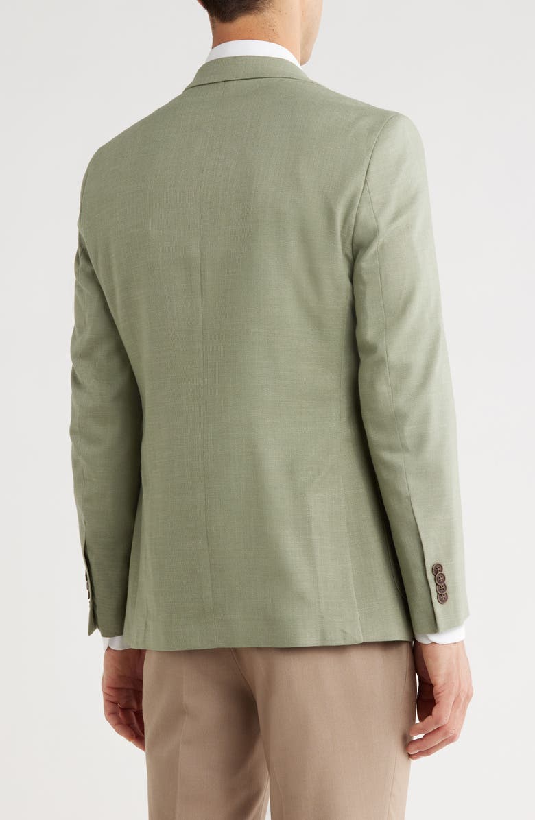 Green Structure Weave Sport Coat