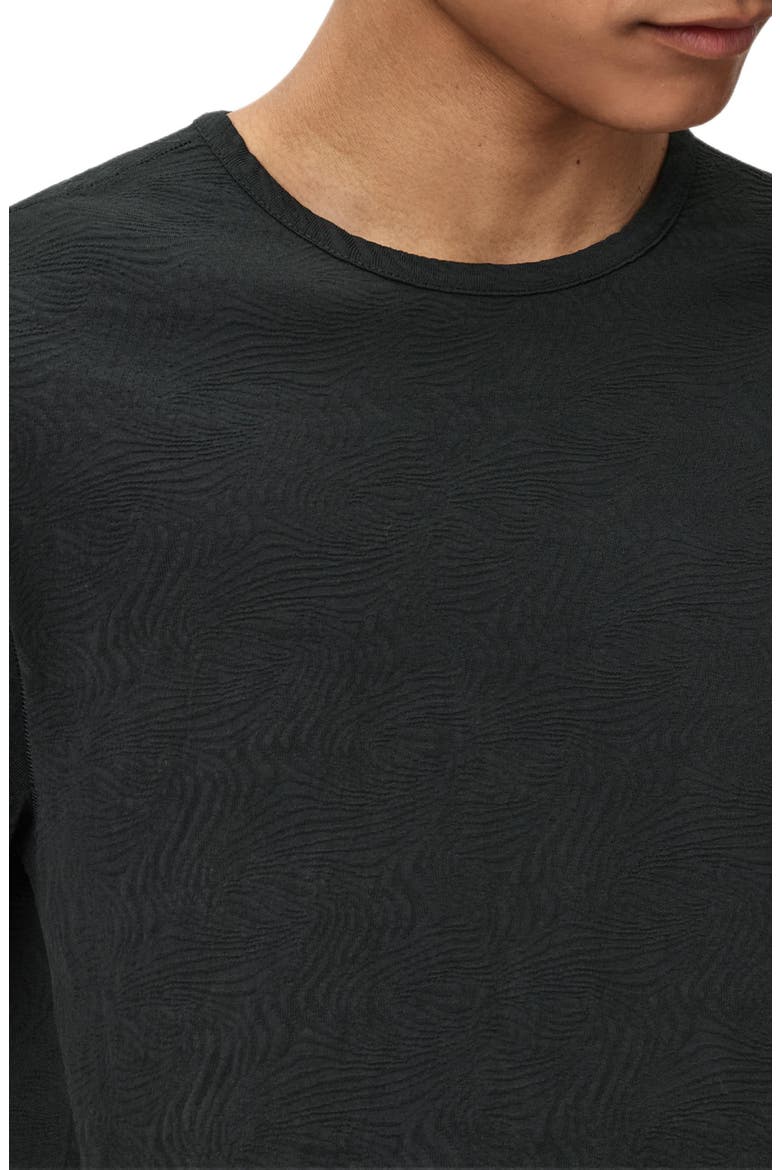 Blaise Wave Organic Cotton T-Shirt, Alternate, color, BLACK