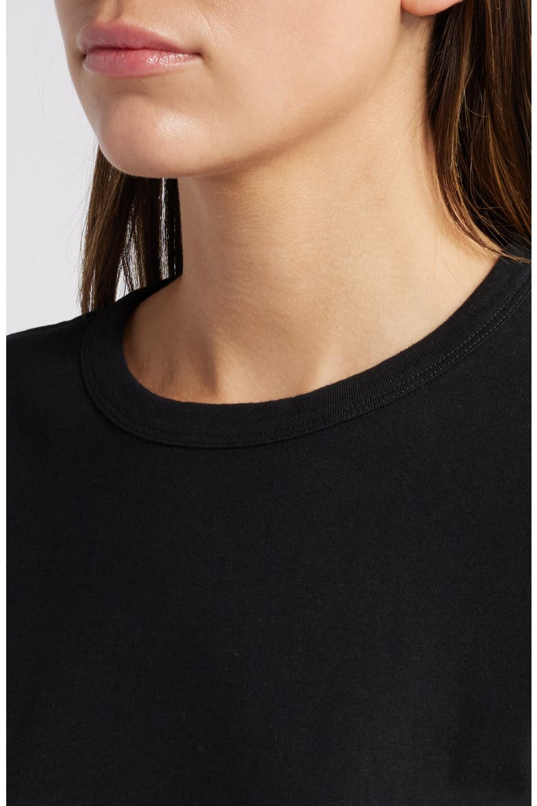 Perfect Crewneck T-Shirt, Alternate, color, JET BLACK