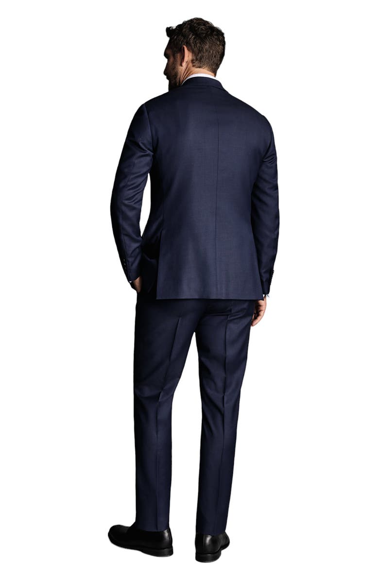 Charles Tyrwhitt Slim Fit Natural Stretch Twill Suit Jacket, Alternate, color, Royal Blue