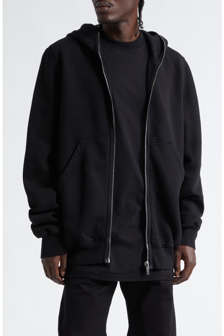 Jumbo Gimp Hoodie, Main, color, BLACK