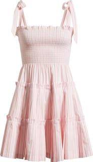 Hill House Home The Ribbon Tie Strap Minidress