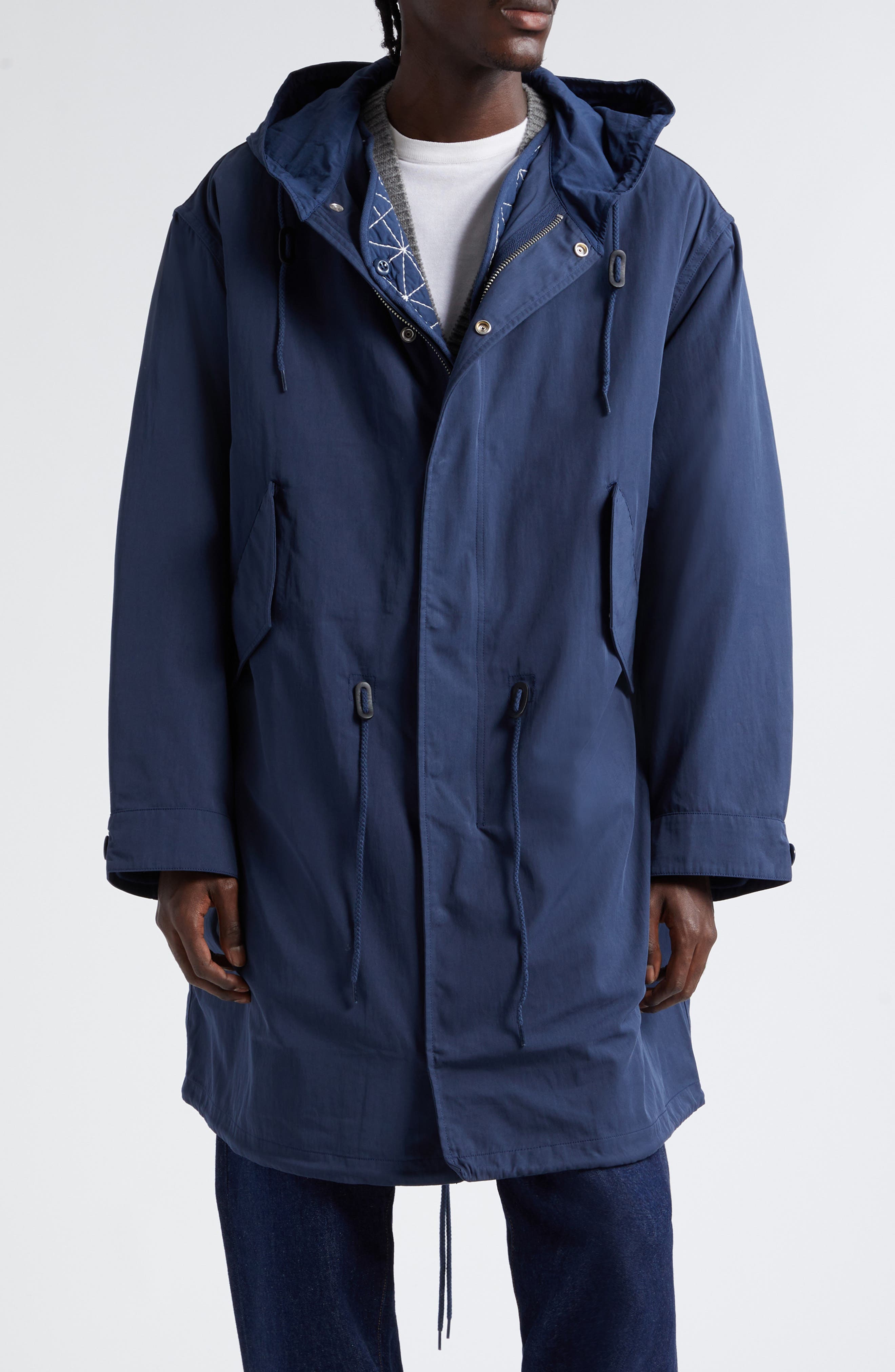 KENZO Target Logo Waterproof 3-in-1 Parka (Men) | Nordstrom
