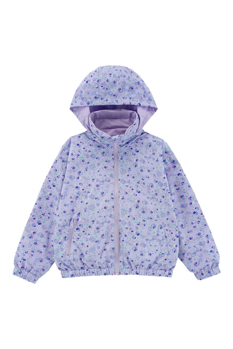 Kids' Max Rain Water Repellent Reversible Windbreaker, Main, color, PURPLE