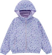 CALONIE Kids' Max Rain Water Repellent Reversible Windbreaker