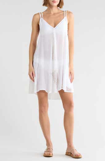 Cover-Up Dress with Spaghetti Straps