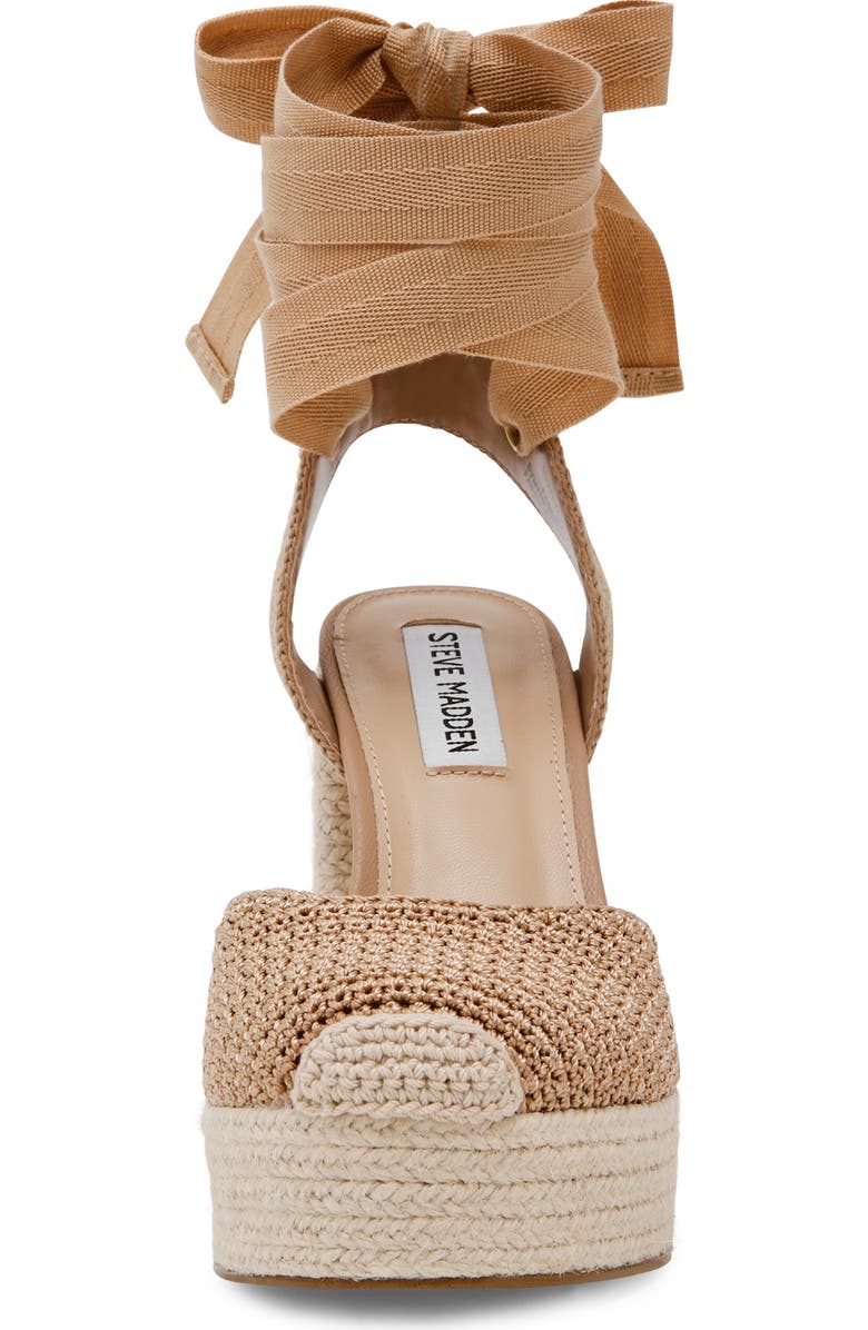 Steve Madden Luvely Ankle Wrap Espadrille Sandal, Alternate, color,