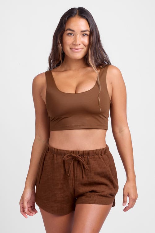Jolyn Tay Short In Brown