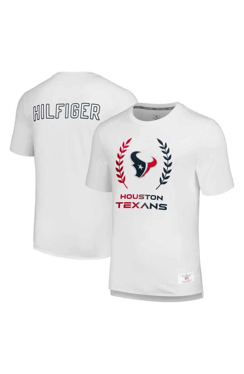 Tommy Hilfiger Men's Tommy Hilfiger White Houston Texans Miles T-Shirt, Main, color, 