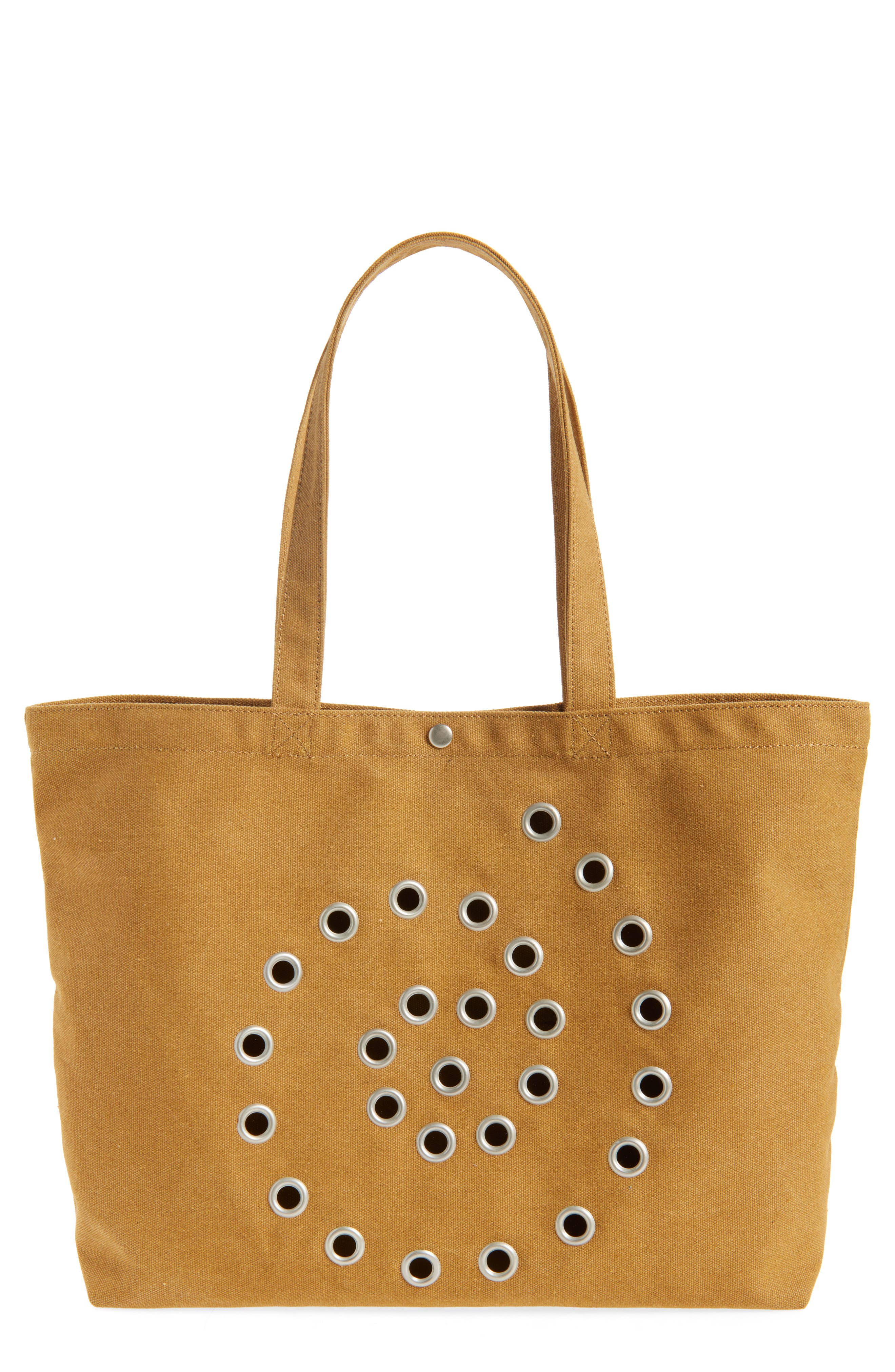 Damson Madder Raine Recycled Canvas Tote, Main, color, Toffee