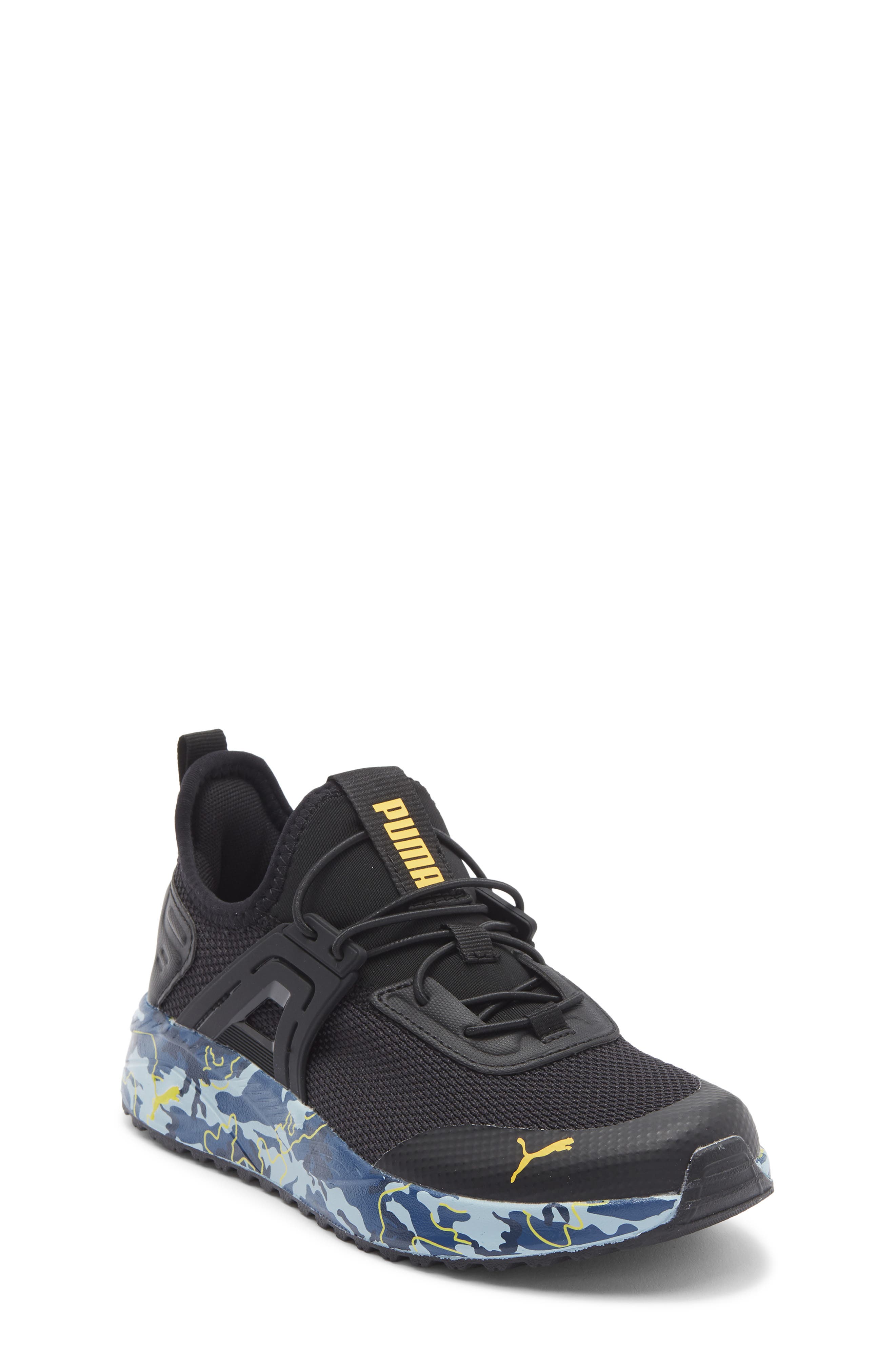  Puma Black/ Yellow Blaze/ Blue