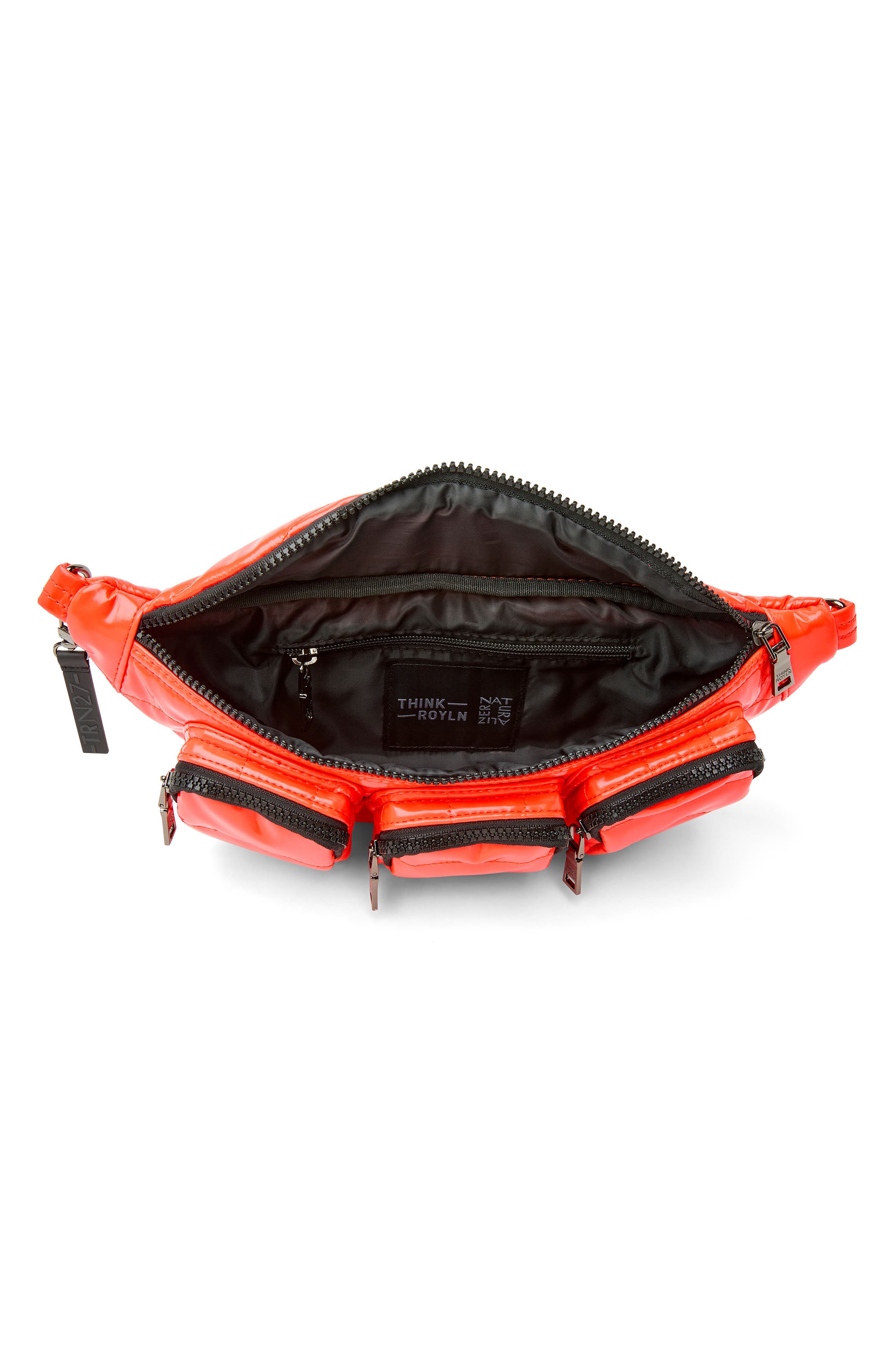 THINK ROYLN Triple Threat Sling Bag, Alternate, color, Poppy Patent