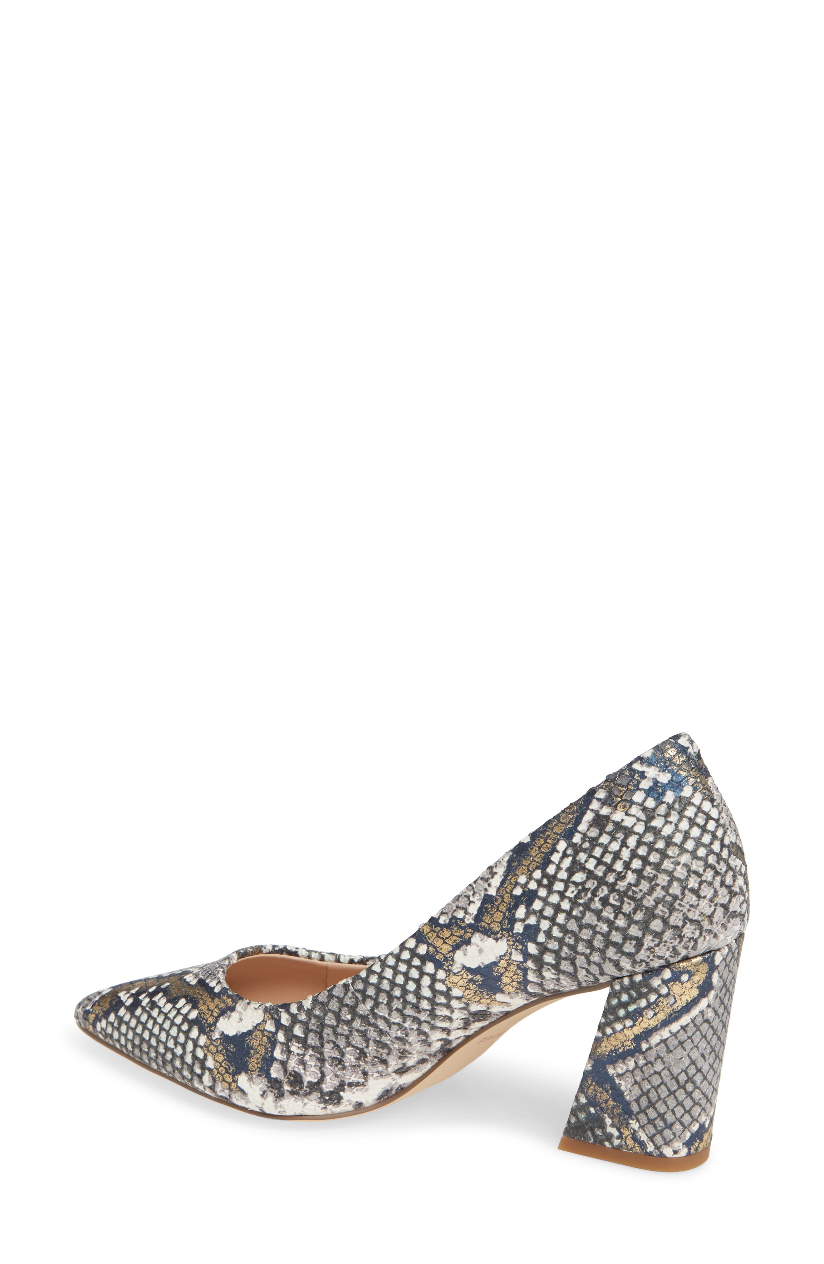 Arsenal Pointed Toe Pump, Alternate, color, LIGHT LILAC SNAKE PRINT