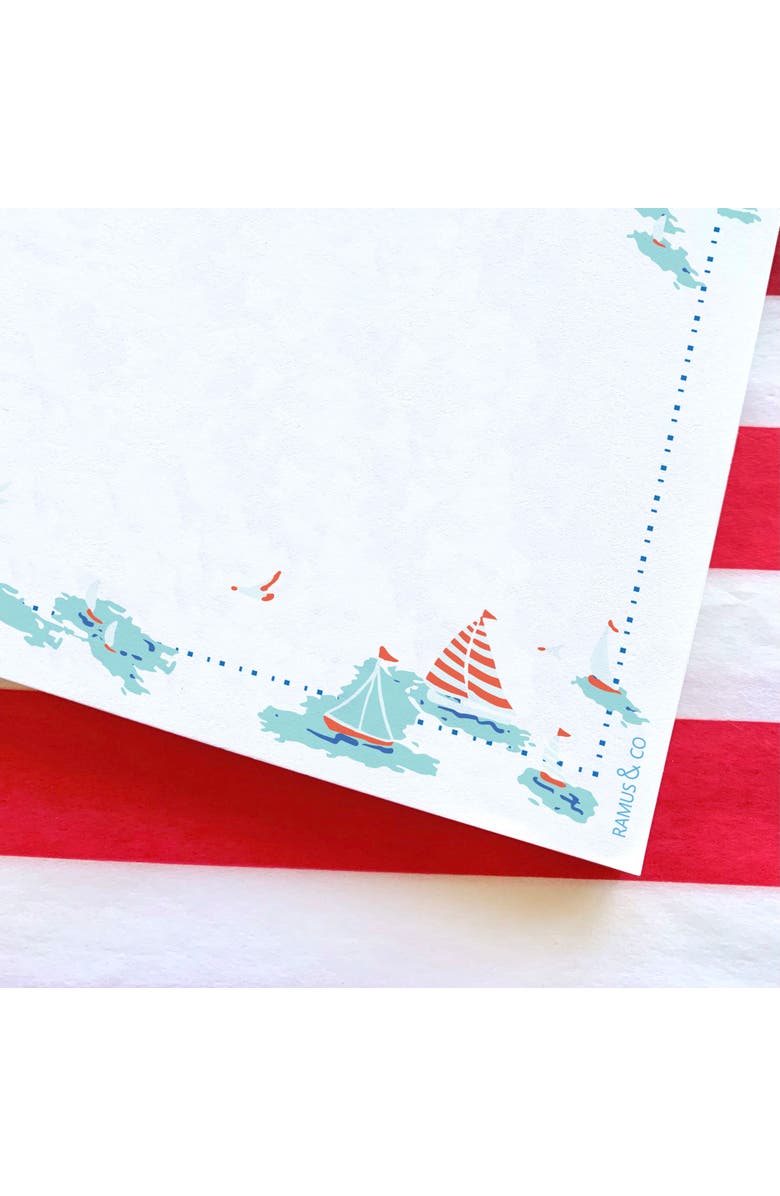 Ramus & Co Sea Days 6" x 6" Square Notepad, Alternate, color, Multi-Pack