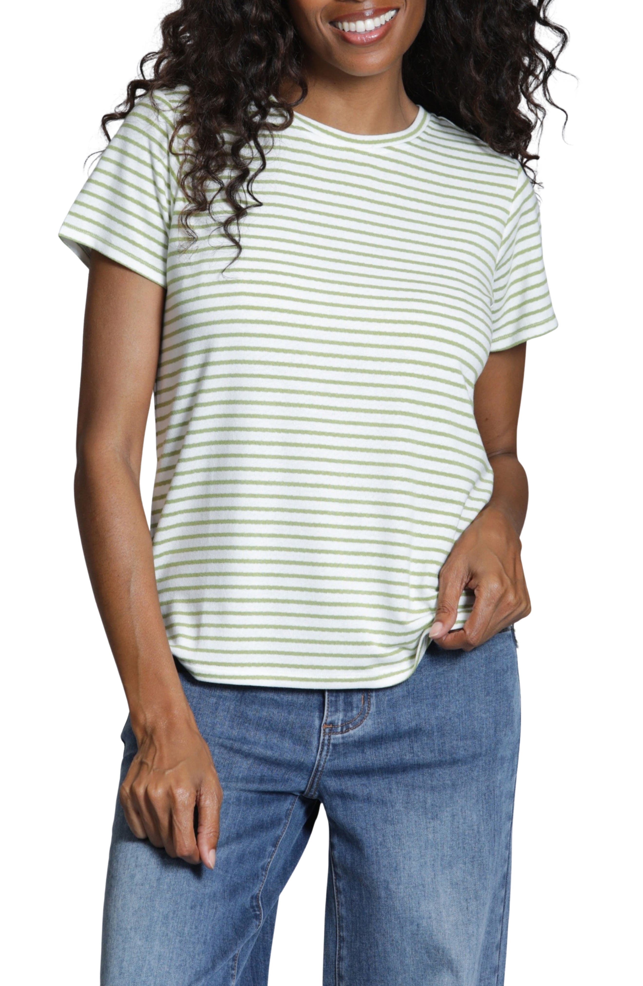 Stripe Crewneck T-Shirt - image 3