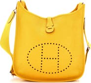 Pre-Owned Hermes Evelyne Bag Gen III Clemence PM