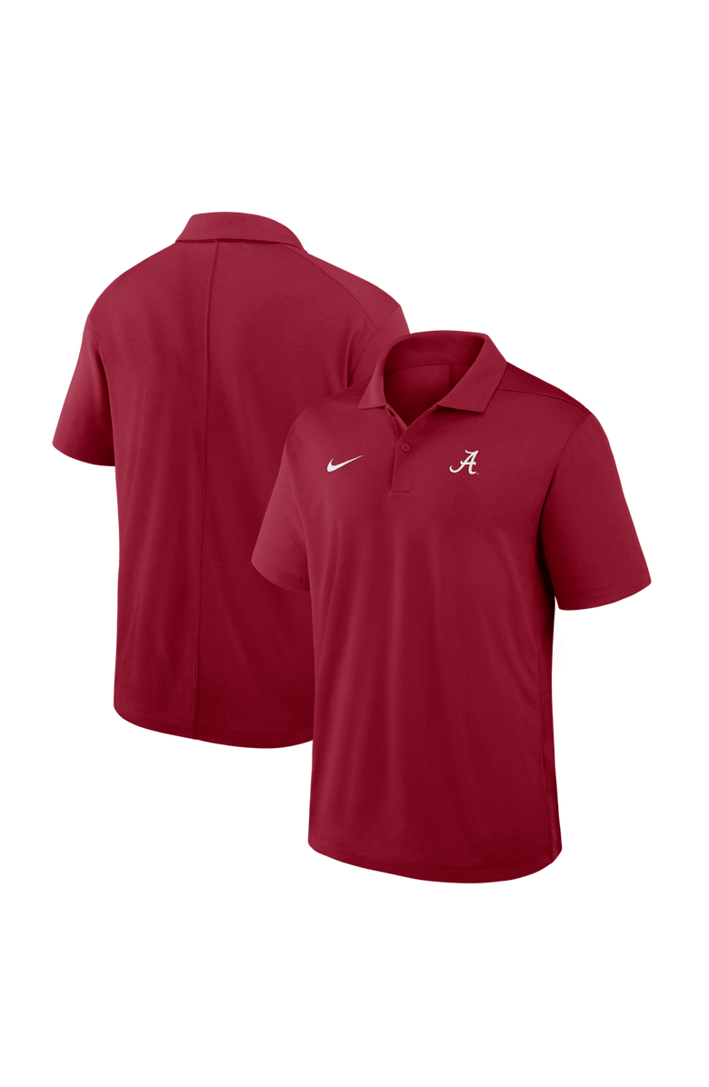Nike Men's Nike Crimson Alabama Crimson Tide Primetime Victory Plus Dri-FIT Polo, Main, color, Crimson