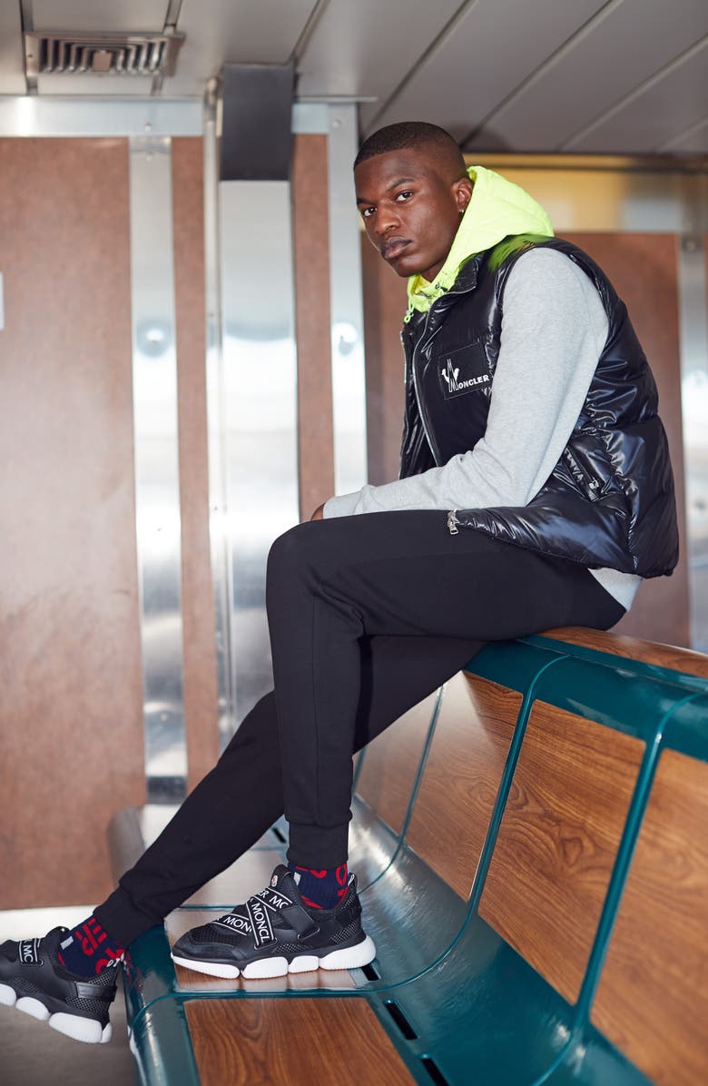 Moncler Banker Down Vest, Alternate, color, 