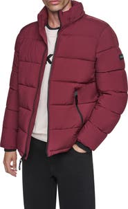DKNY Water Resistant Heavyweight Puffer Jacket
