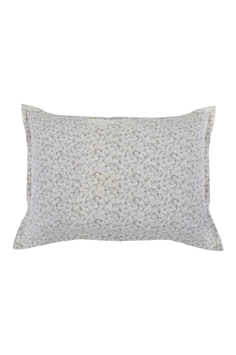 June Pillow Sham, Main, color, OCEAN/ GREY