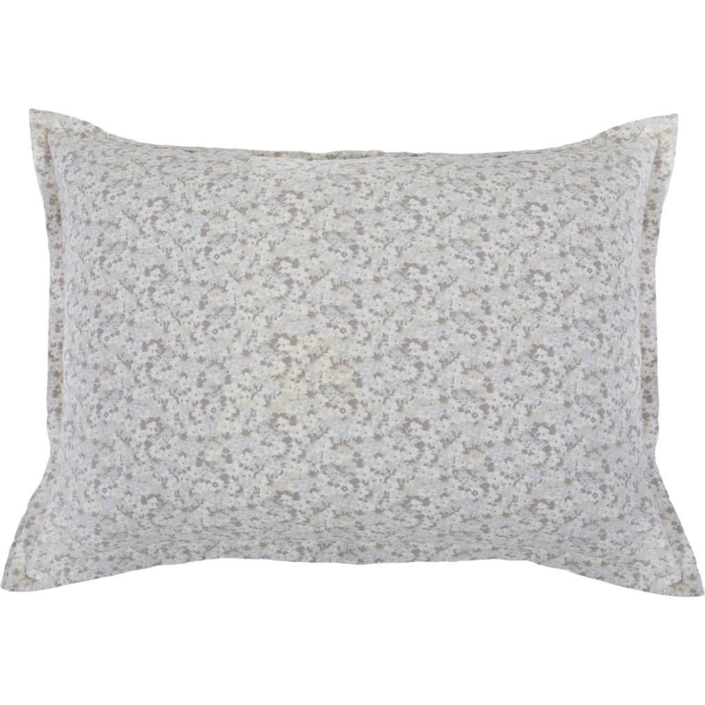 Pom Pom At Home June Reversible Sham In Ocean/grey