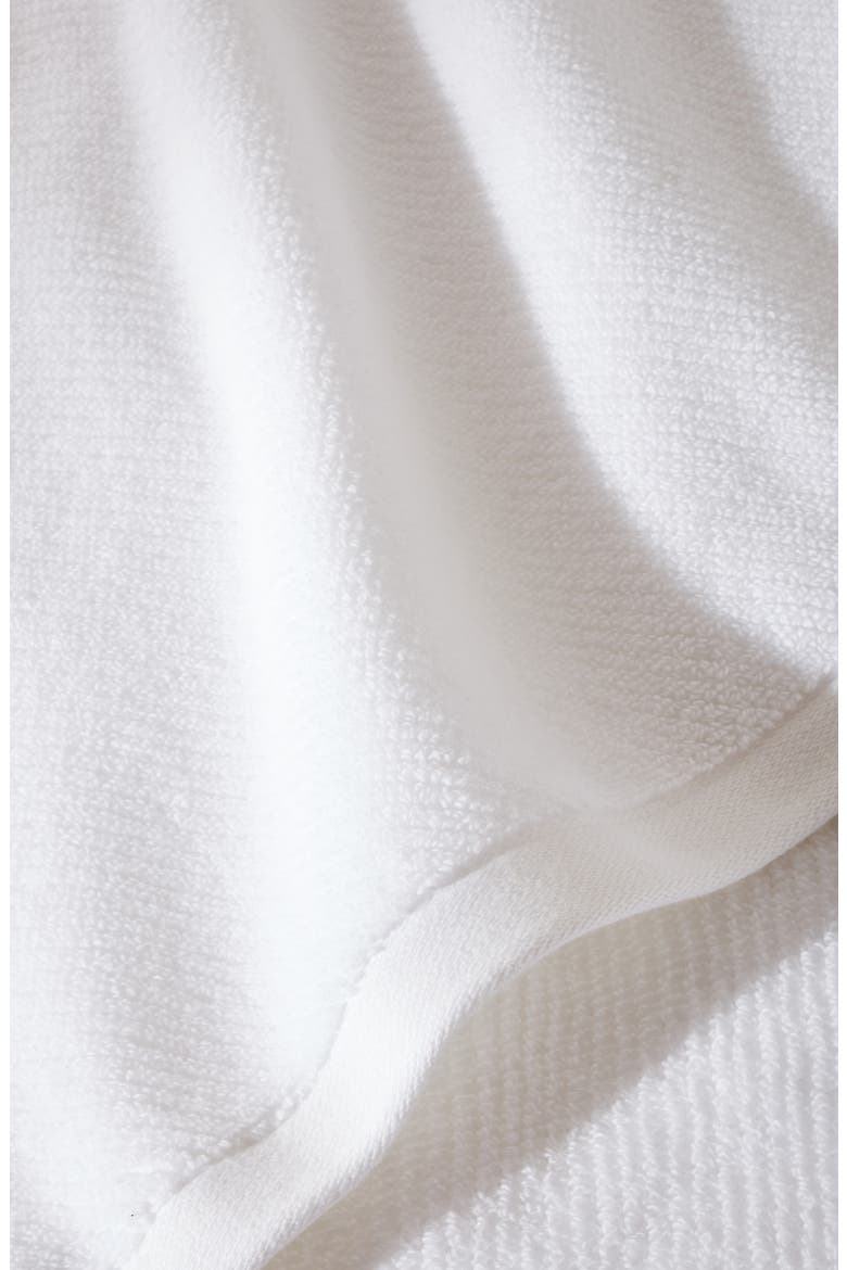 Cotton Rib 6-Piece Bath Towel Set, Alternate, color, WHITE