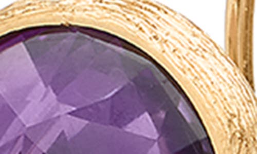 Marco Bicego Jaipur Amethyst & Diamond Drop Earrings In Gold