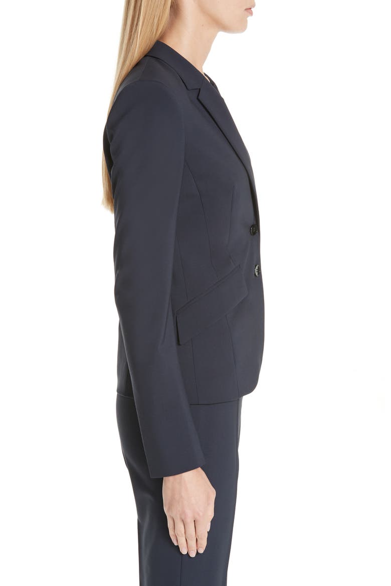 Jiletara Stretch Wool Jacket, Alternate, color, NVY