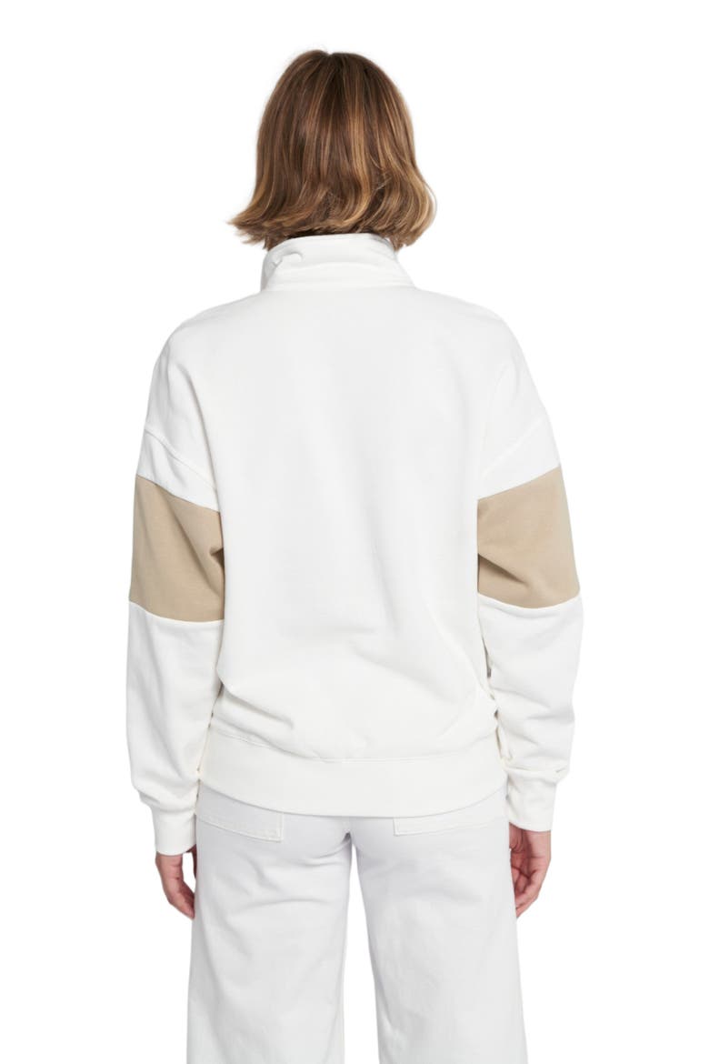 Rugby Pullover Sweatshirt Graphic, Alternate, color, Latte